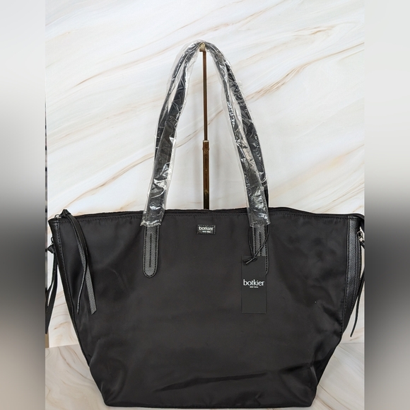 BNWT Botkier Black Nylon Tote Bag - Picture 2 of 10